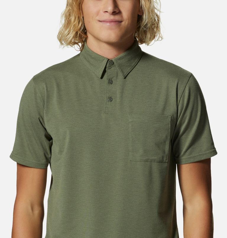 Men's Low Exposure Polo, Color: Field, image 4