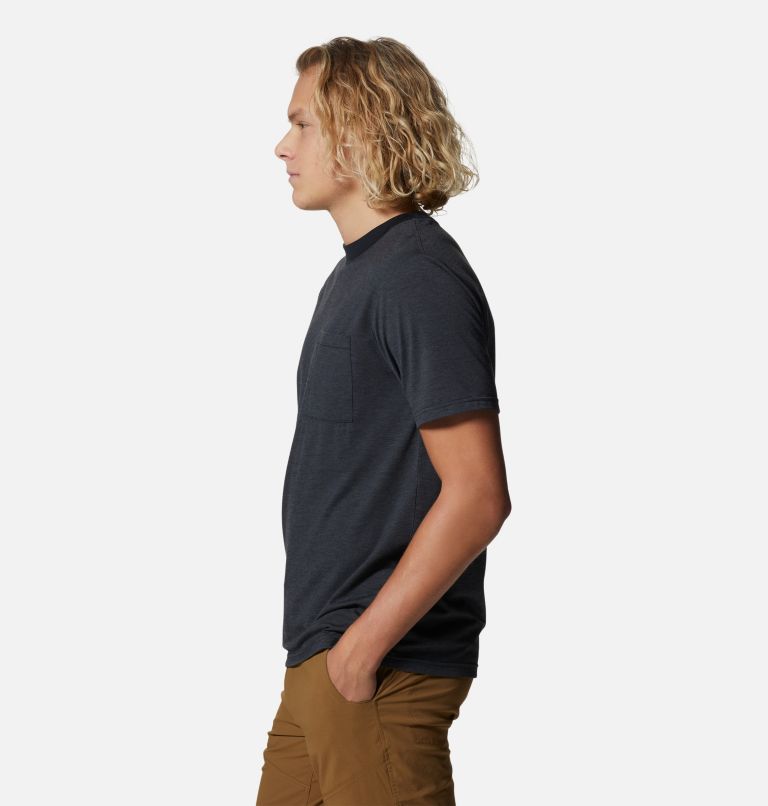T-shirt à manches courtes Low Exposure Homme, Color: Black, image 3