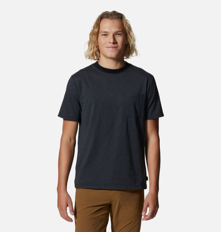 T-shirt à manches courtes Low Exposure Homme, Color: Black, image 1