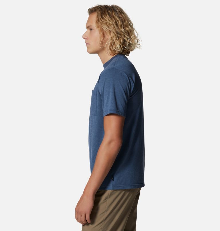 Thumbnail: Men's Low Exposure Short Sleeve, Color: Zinc, image 3