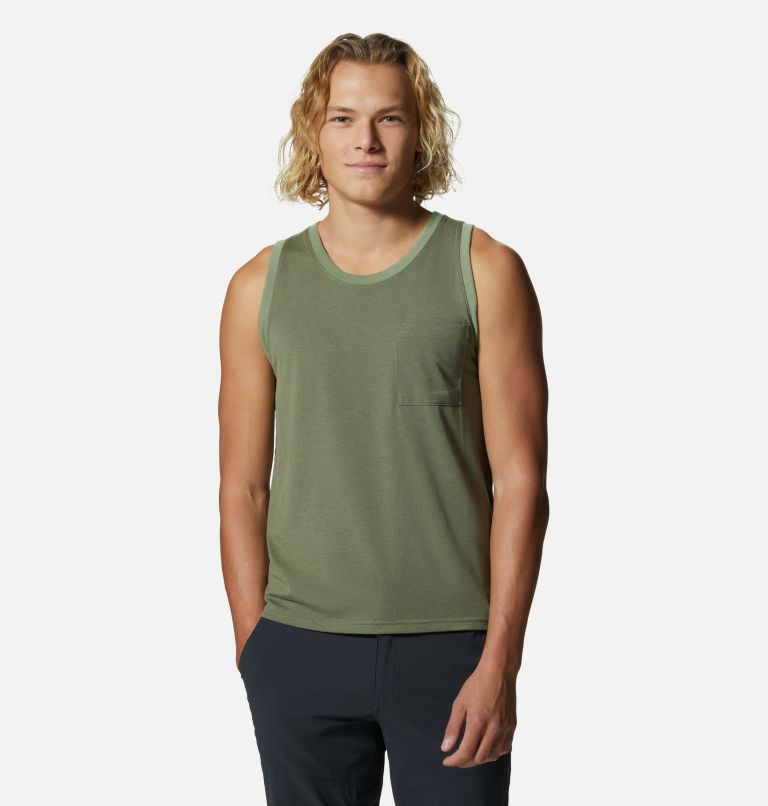 Men's Low Exposure Tank, Color: Field, image 1