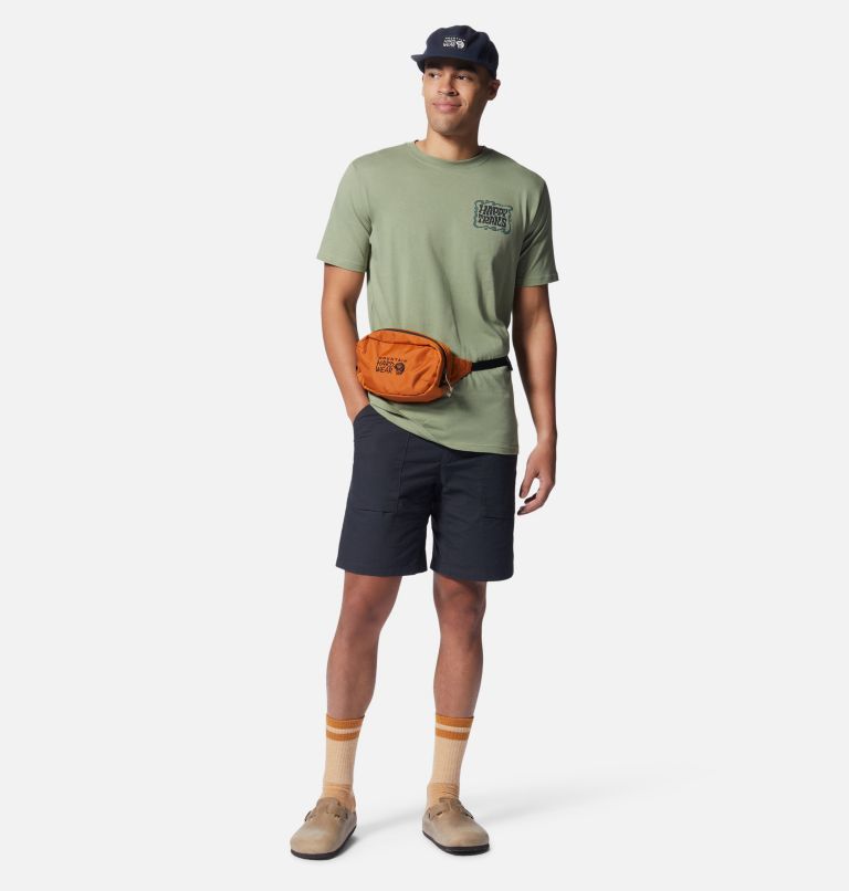 Men's J Tree Belted Short, Color: Dark Storm, image 6