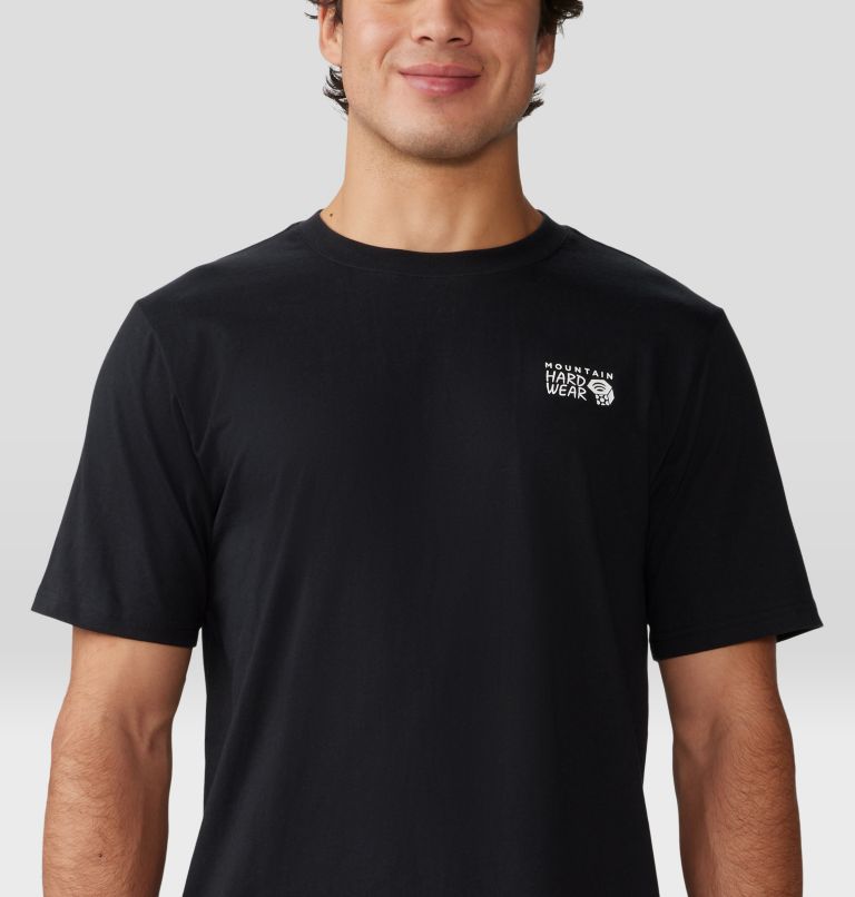 T-shirt à manches courtes MHW Back Logo Homme, Color: Black, image 4