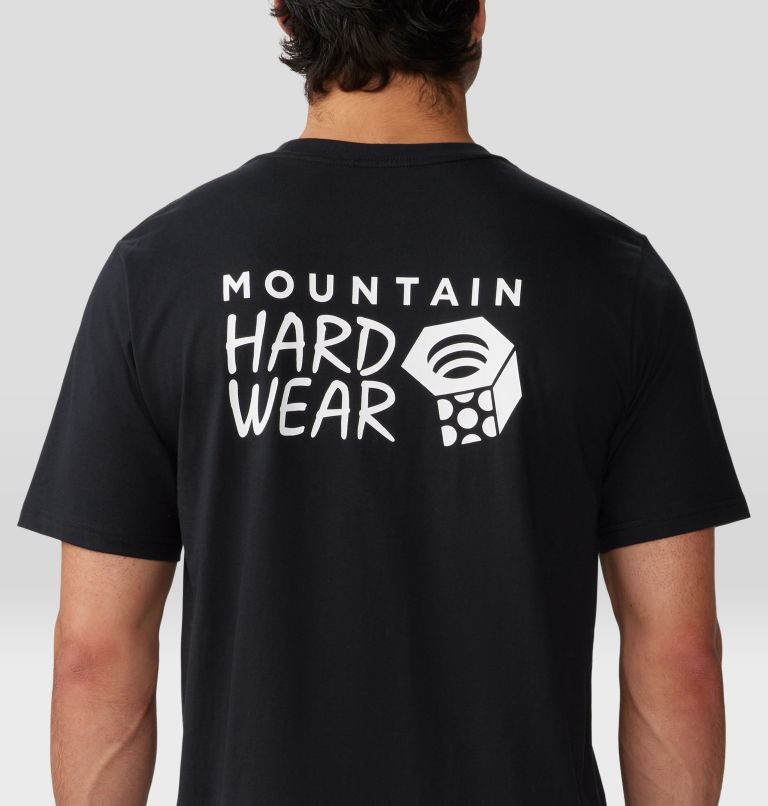 Thumbnail: T-shirt à manches courtes MHW Back Logo Homme, Color: Black, image 5
