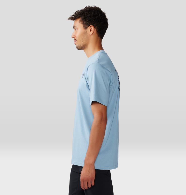 Men's MHW Back Logo Short Sleeve, Color: Element, image 3
