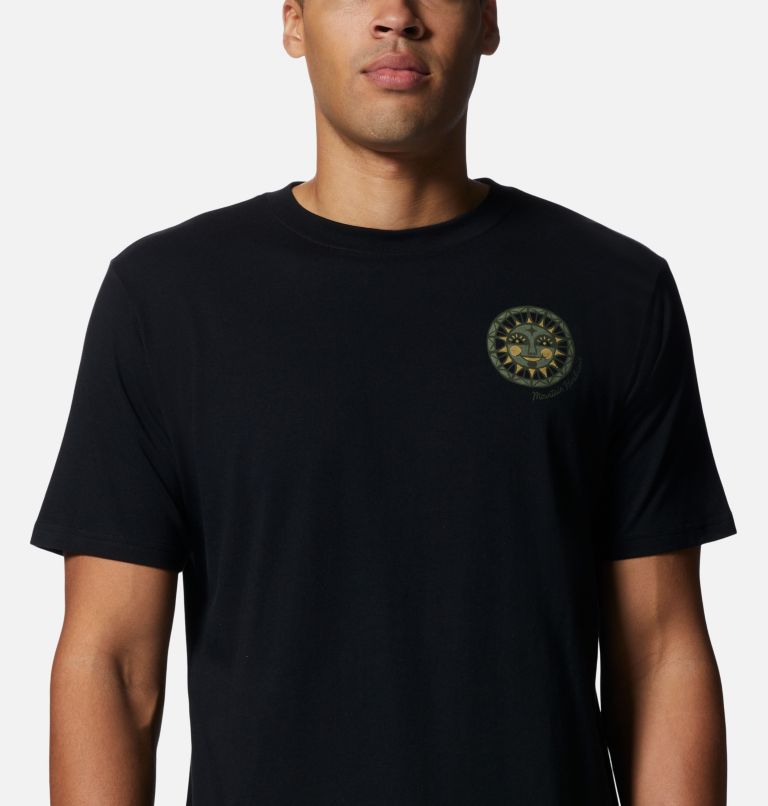 Men's Kea Earth Short Sleeve Tee, Color: Black, image 4