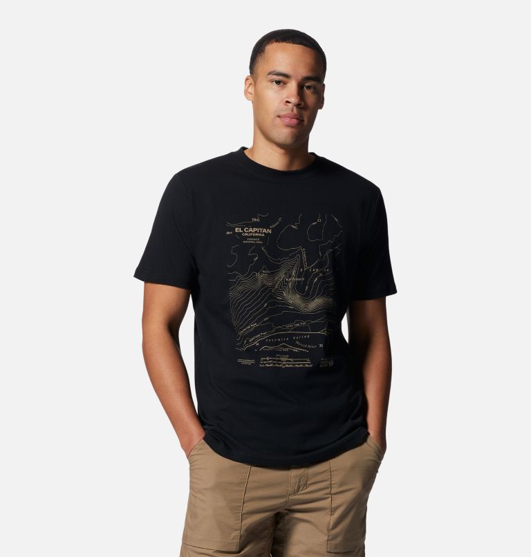 Men's El Cap Topo Short Sleeve Tee, Color: Black, image 5