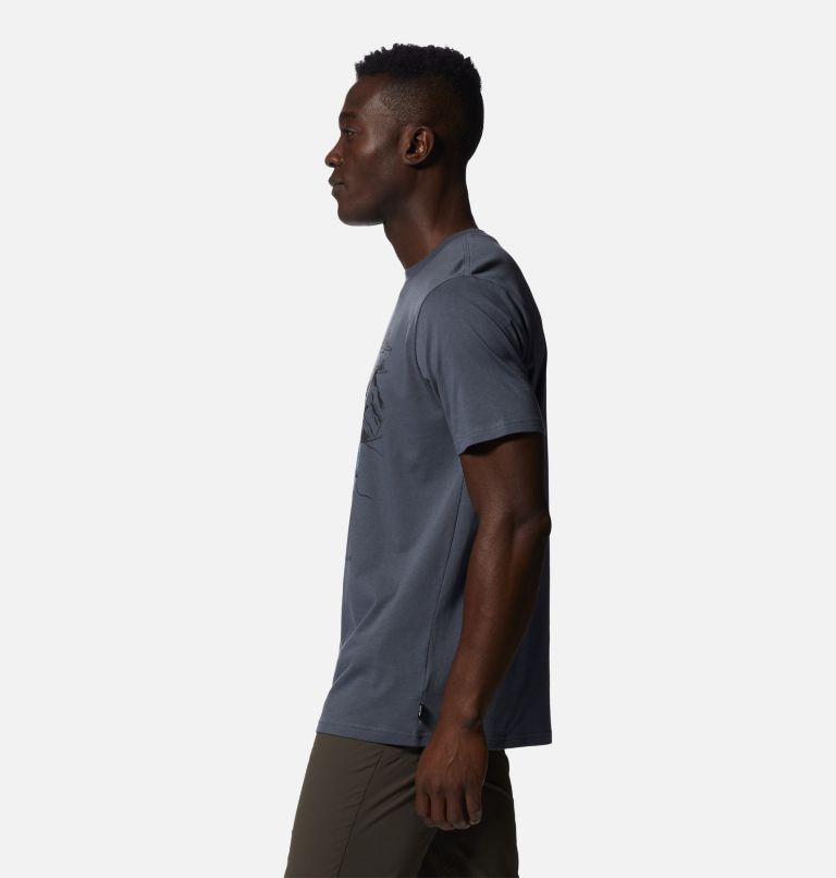Mountain Yak Short Sleeve Tee | 053 | L, Color: Graphite, image 3