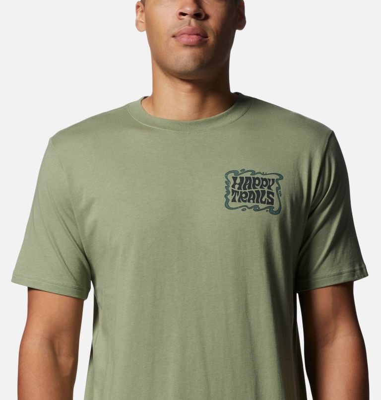 Men's Happy Trails Short Sleeve, Color: Field, image 4