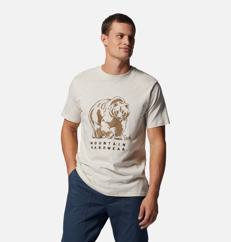 Thumbnail: Men's Grizzly Short Sleeve, Color: Stone, image 5
