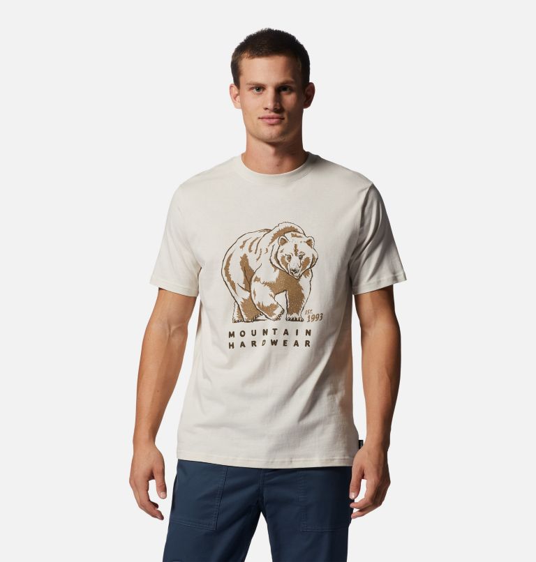 Men's Grizzly Short Sleeve, Color: Stone, image 1