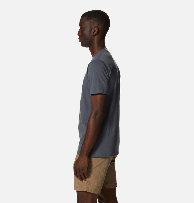 Men's MHW Views Short Sleeve Tee, Color: Graphite, image 3