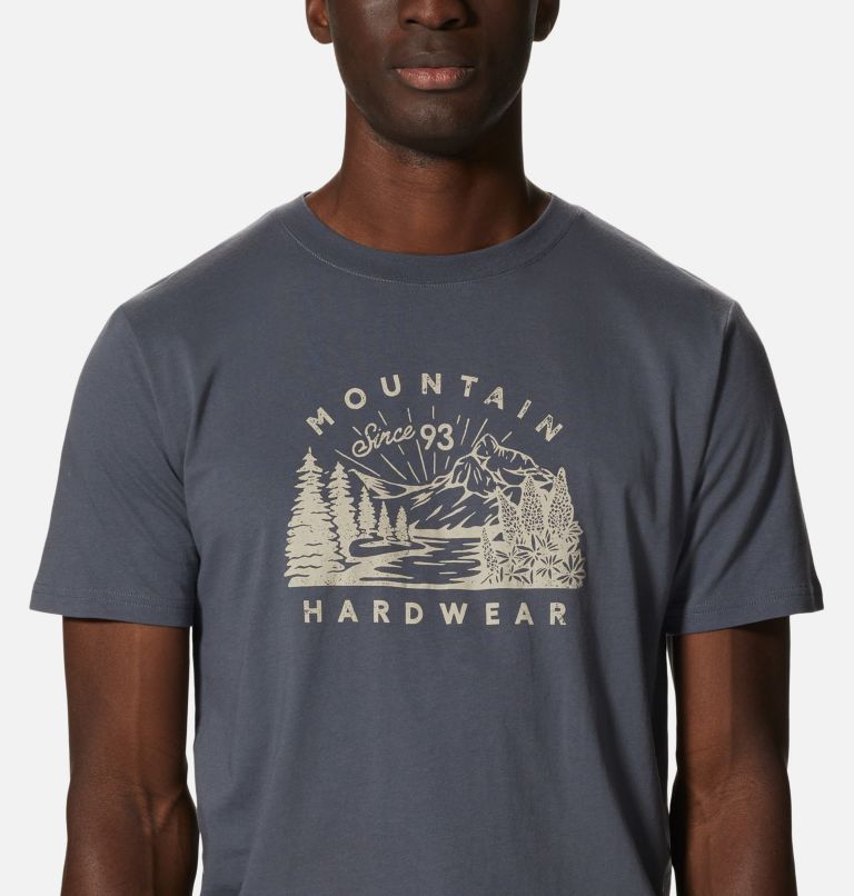 Men's MHW Views Short Sleeve Tee, Color: Graphite, image 4