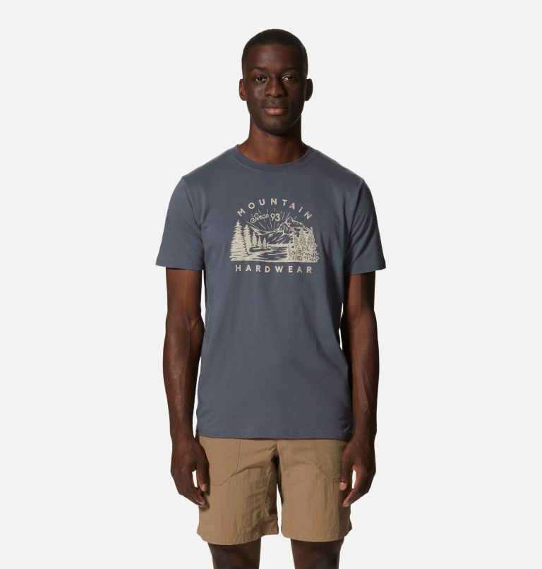 Men's MHW Views Short Sleeve Tee, Color: Graphite, image 1