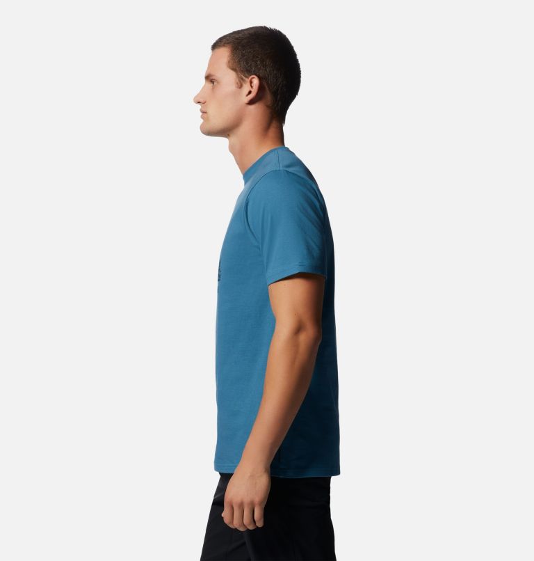 Men's MHW Views Short Sleeve Tee, Color: Caspian, image 3