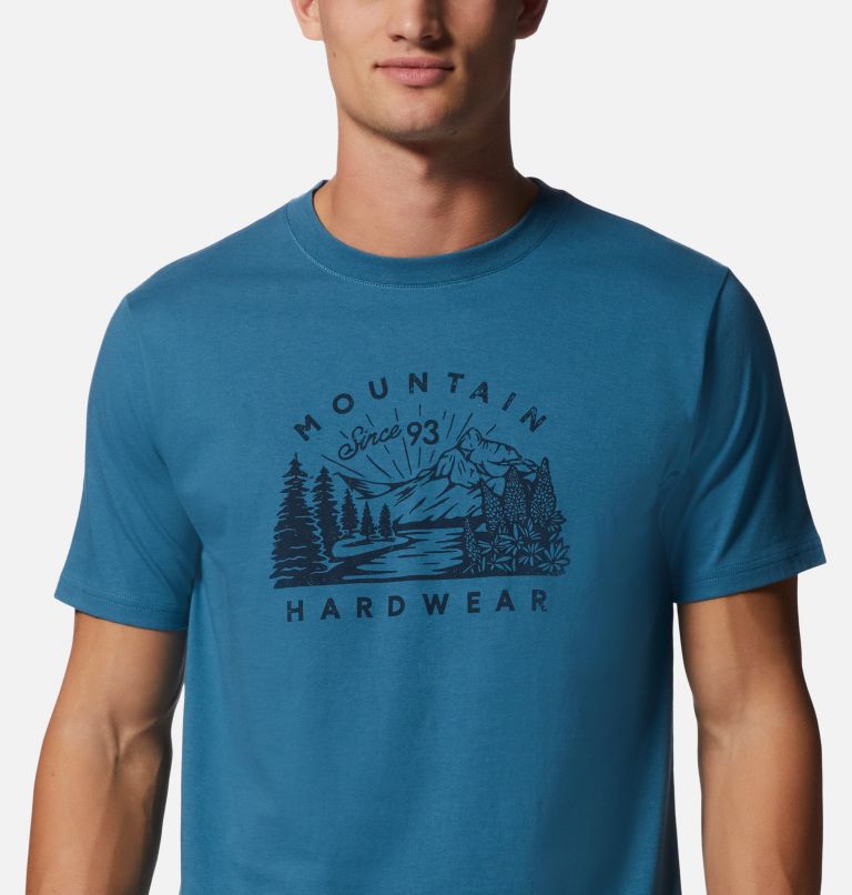 Men's MHW Views Short Sleeve Tee, Color: Caspian, image 4
