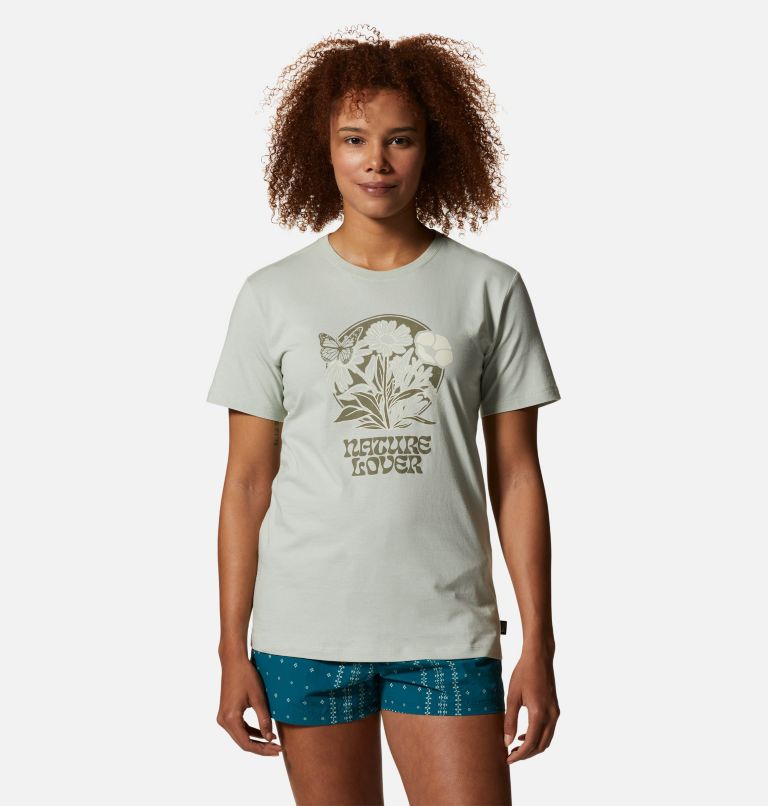 Thumbnail: Women's Nature Lover Short Sleeve Tee, Color: Cactus White, image 1