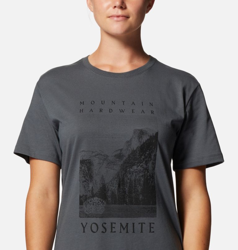 Women's Yosemite Photo Short Sleeve Tee, Color: Volcanic, image 4