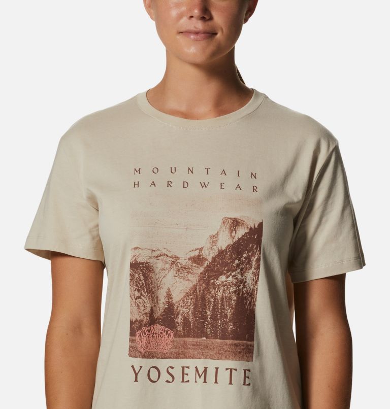 Women's Yosemite Photo Short Sleeve Tee, Color: Wild Oyster, image 4