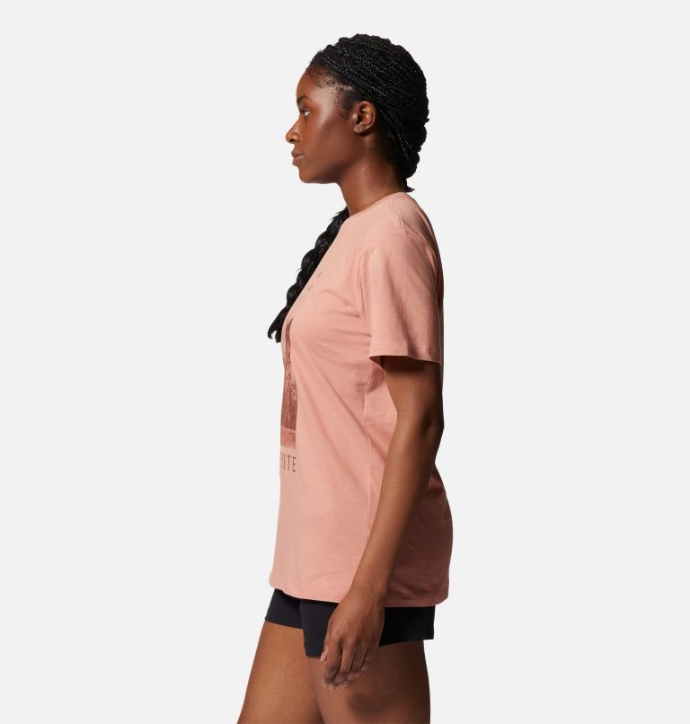 Women's Yosemite Photo Short Sleeve Tee, Color: Washed Sun, image 3