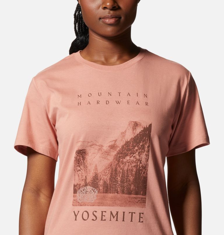 Women's Yosemite Photo Short Sleeve Tee, Color: Washed Sun, image 4