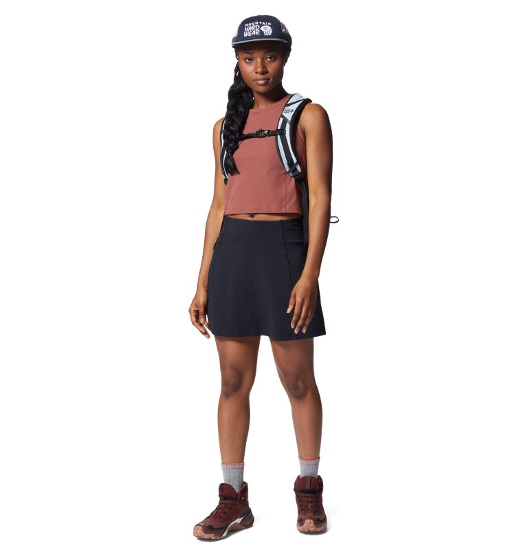 Women's Mountain Stretch Skort, Color: Black, image 7