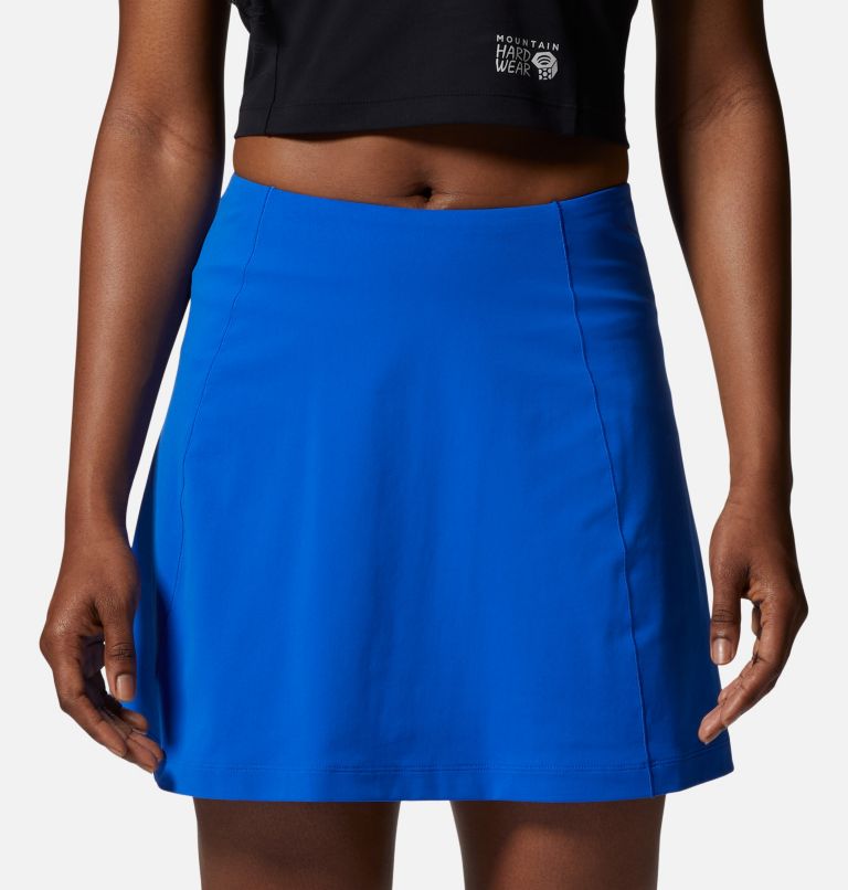 Women's Mountain Stretch Skort, Color: Bright Island Blue, image 4
