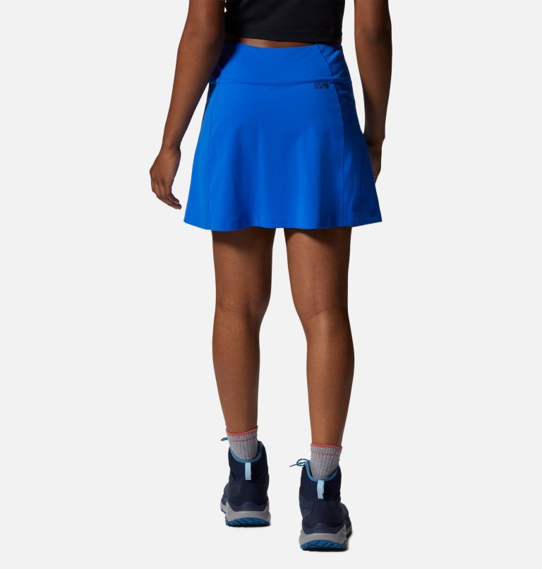 Women's Mountain Stretch Skort, Color: Bright Island Blue, image 2