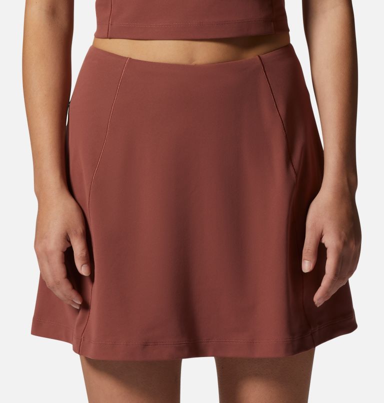 Women's Mountain Stretch Skort, Color: Clay Earth, image 4