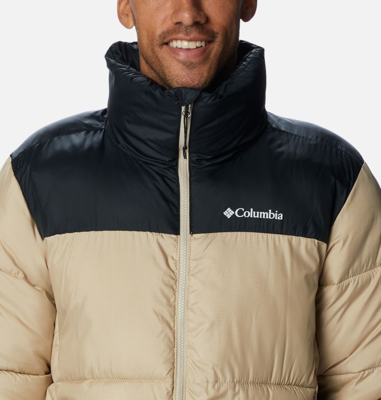 Men's Puffect II Puffer Jacket - 2023 COLLECTION, Color: Ancient Fossil, Black, image 4