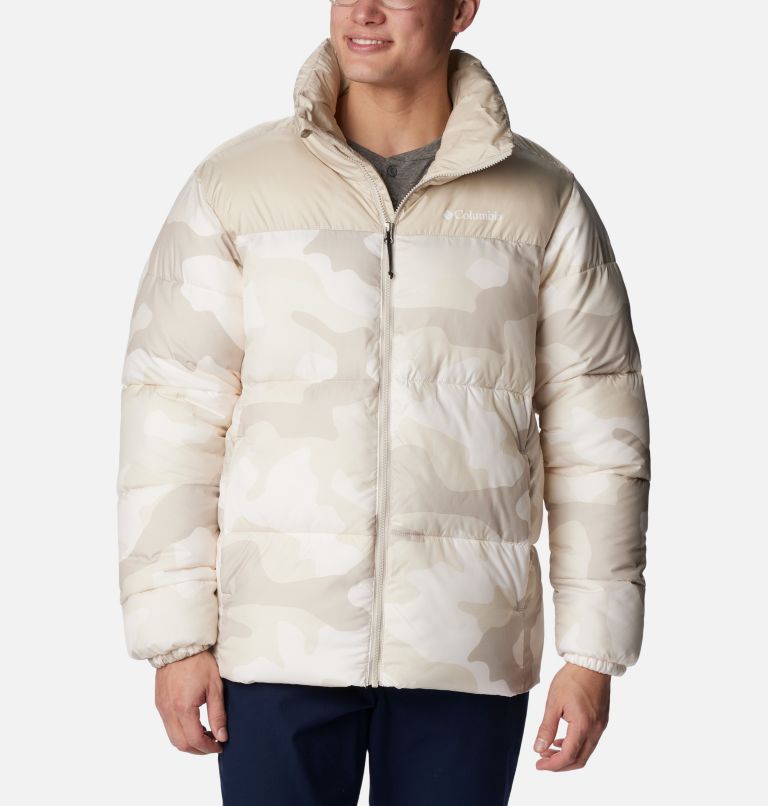 Chaqueta acolchada de forro polar sherpa Puffect™ para hombre