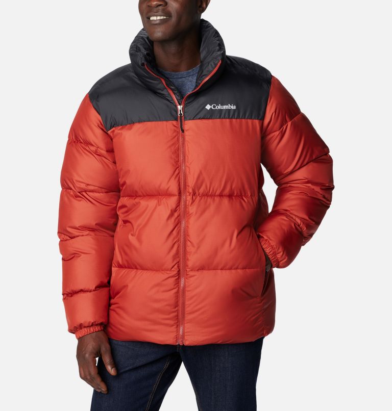 Mens insulated hotsell down jacket