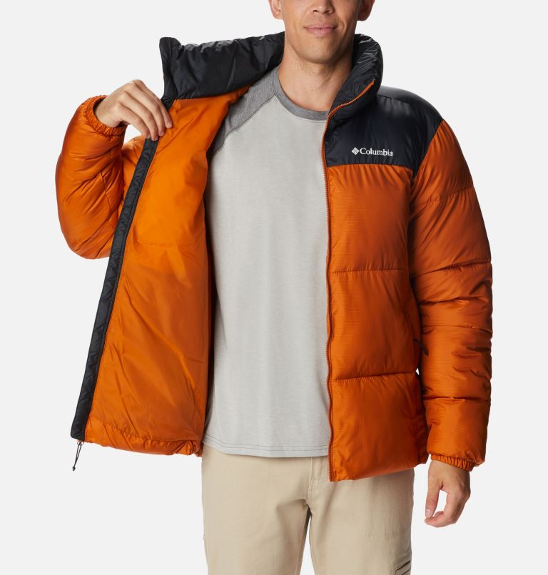Thumbnail: Puffect II Puffer-Jacke für Männer, Color: Warm Copper, Black, image 5