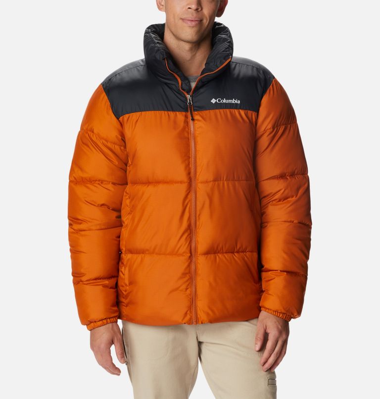 Men's Puffect II Puffer Jacket - 2023 COLLECTION, Color: Warm Copper, Black, image 1