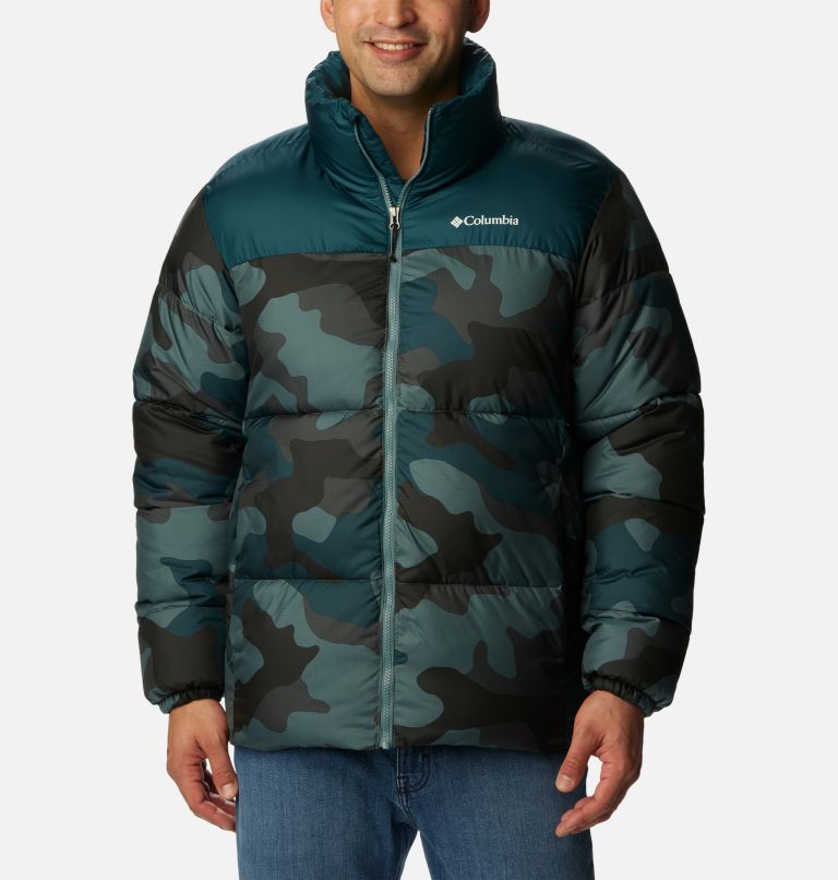 Columbia M Puffect II Jacket Black - Free delivery  Spartoo NET ! -  Clothing Duffel coats Men USD/$130.40