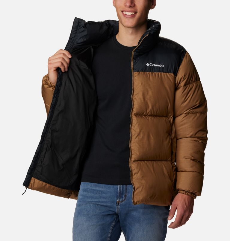 Thumbnail: Men's Puffect II Jacket - Tall, Color: Delta, Black, image 5