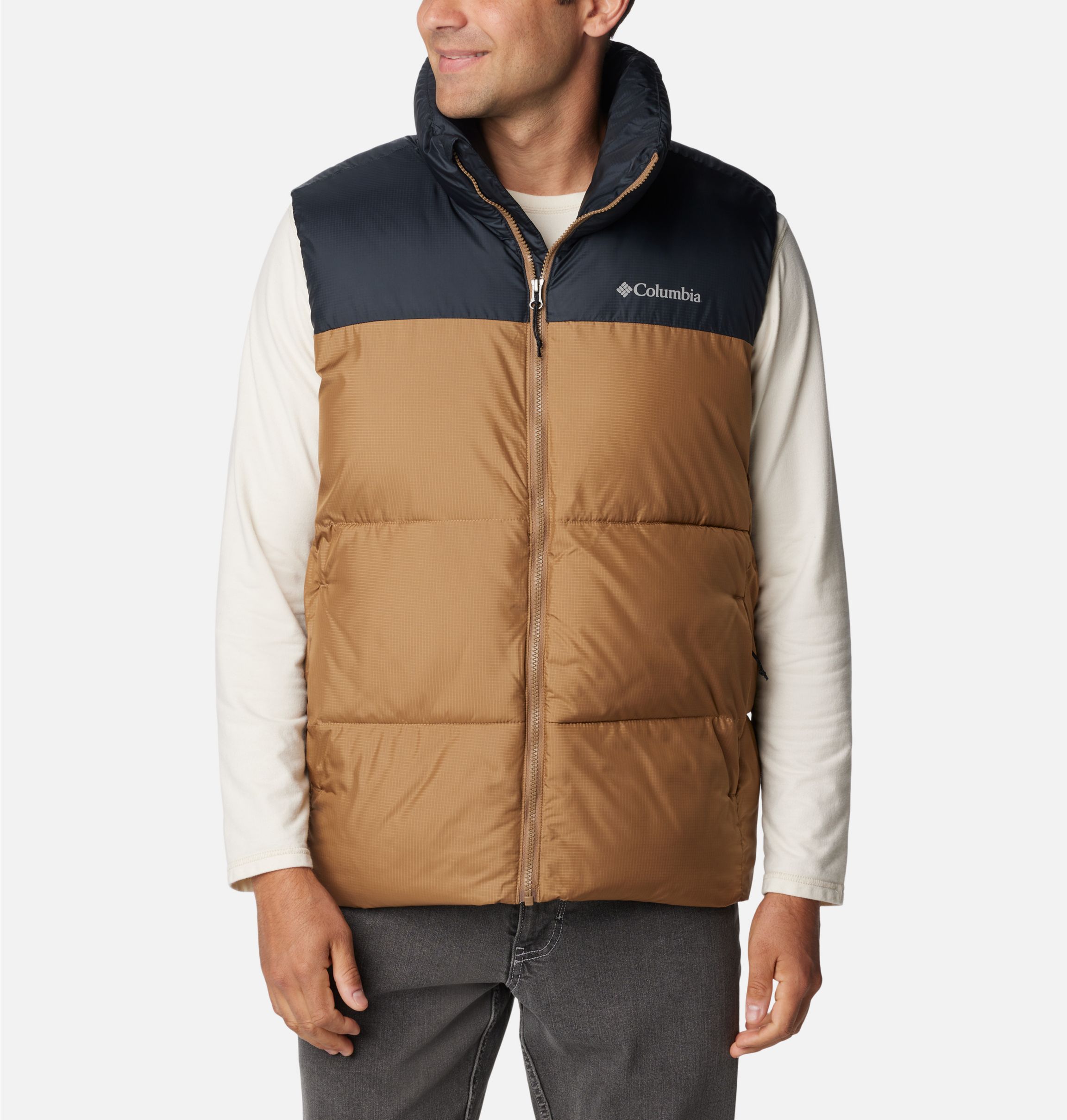 Columbia Puffect II Padded Vest Delta/Black - Acheter Columbia .