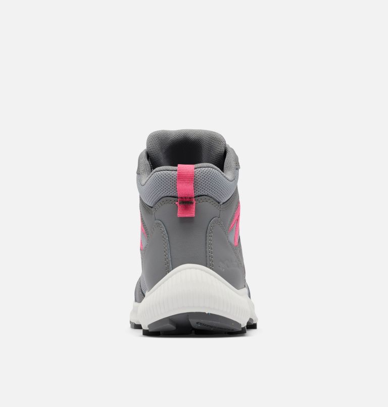Women's Re-Peak Mid Shoe, Color: Ti Grey Steel, Wild Geranium, image 8