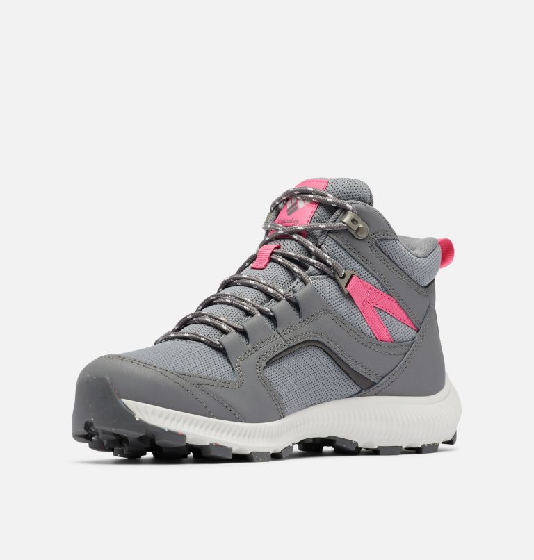 Thumbnail: Women's Re-Peak Mid Shoe, Color: Ti Grey Steel, Wild Geranium, image 6