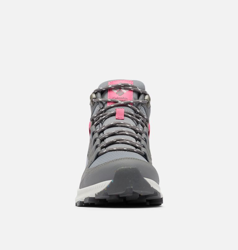 Women's Re-Peak Mid Shoe, Color: Ti Grey Steel, Wild Geranium, image 7