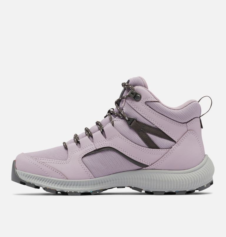 Women's Re-Peak Mid Shoe, Color: Shale Mauve, Dark Grey, image 5