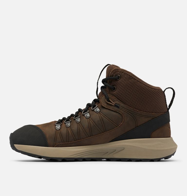 Chaussure mi-montante imperméable Trailstorm Crest Homme, Color: Cordovan, Black, image 5