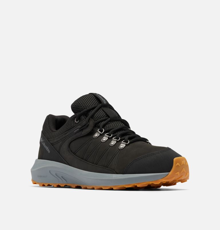 Men's Trailstorm Crest Waterproof Shoe, Color: Black, Ti Grey Steel, image 2
