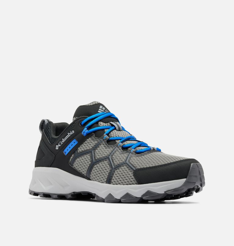 Men's Peakfreak II Shoe, Color: Ti Grey Steel, Blue Macaw, image 2
