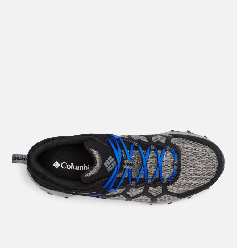Men's Peakfreak II Shoe, Color: Ti Grey Steel, Blue Macaw, image 3