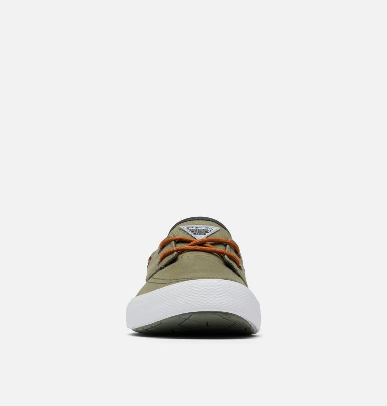 Thumbnail: Men's PFG Slack Tide Boat Shoe, Color: Cypress, White, image 7