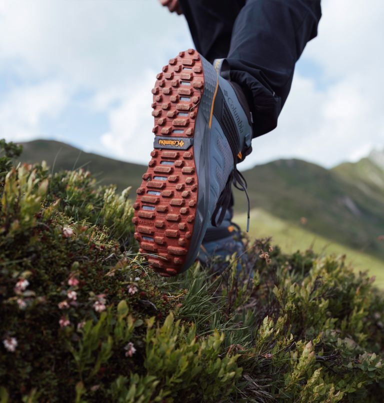 Men's Facet 75 Mid Outdry Waterproof Hiking Shoe, Color: Mercury, Raw Honey, image 12