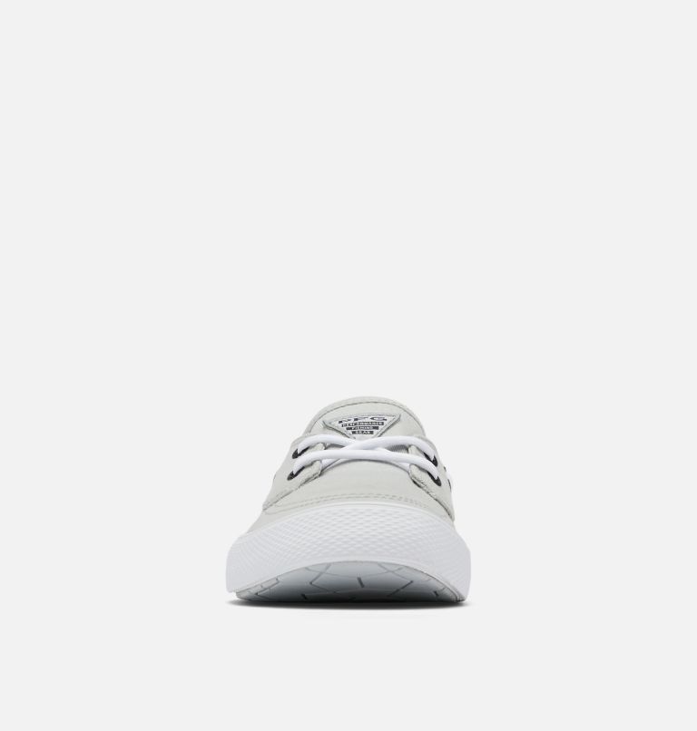 Women's PFG Slackwater Boat Shoe, Color: Cool Grey, White, image 7
