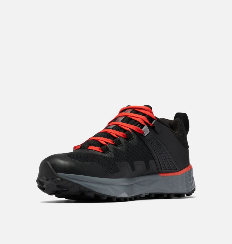 Thumbnail: Men's Facet 75 OutDry Hiking Shoe, Color: Black, Fiery Red, image 6