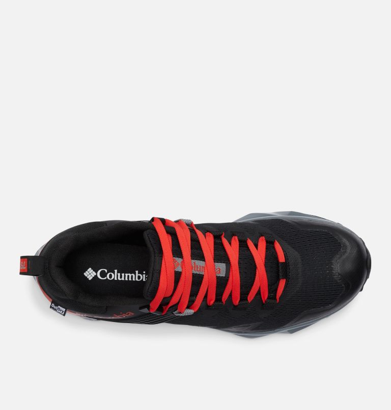 Chaussure de Randonnée Imperméable Facet 75 Outdry Homme, Color: Black, Fiery Red, image 3